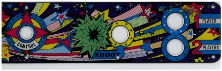 Mr. Do! control panel overlay, right